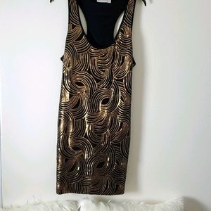 Racer Back Sequin Dress